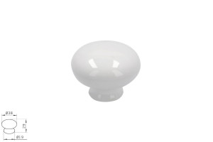 Gałka meblowa SIRO SP6-38 porcelana