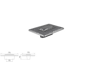 Uchwyt meblowy SIRO 2006-91ZN29 stare srebro