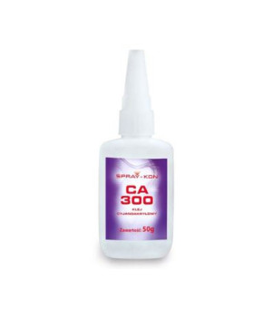 Klej cyjanoakrylowy SPRAY-KON CA300 50g(butelka z igłą) sam klej
