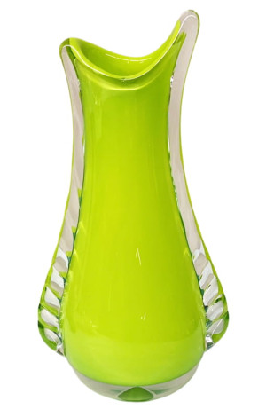 Wazon szklany 27 cm - GREEN