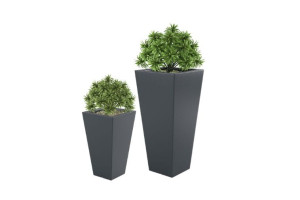  Zestaw 2 Geometrycznych Donic Monumo Slim Line S & M
antracyt z wewnętrzną półką