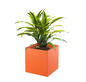  Kwadratowa Donica Monumo Pixel Pot pomarańczowa pełna
pojemność H:40