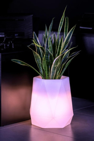  Nowoczesna donica podświetlana Monumo Flavi Light żarówka
RGB H:54