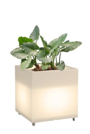  Kwadratowa donica na kółkach podświetlana Monumo Pixel Pot
Light barwa ciepła H:50