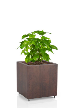  Kwadratowa donica na kółkach Monumo Pixel Pot corten effect
H:40