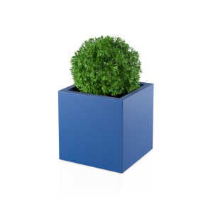  Kwadratowa Donica Monumo Pixel Pot niebieska z wewnętrzną
półką H:50