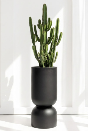Kielich Donica Perfetto ogrodowa 80 cm czarna