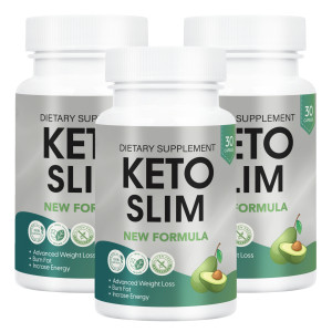 3x  Keto Slim New Formula - Skuteczne odchudzanie
