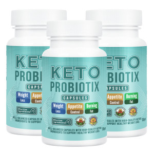 3x Keto Probiotix Caps - Skuteczne kapsułki na naturalne odchudzanie 30szt.