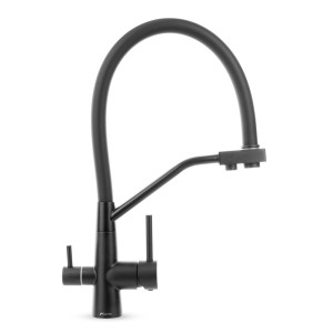 Elastyczna bateria trójdrożna Lima - czarna