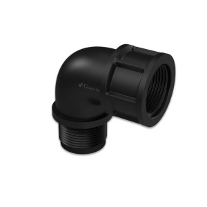 Kolanko plastikowe 3/4 GW x 3/4 GZ