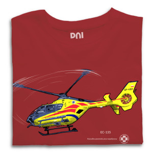koszulka Śmigłowiec LPR EC-135 dzieci