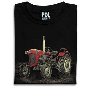 Koszulka traktor Dziadek legenda PRL