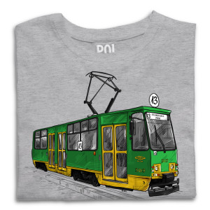koszulka dziecięca tramwaj KONSTAL 105Na poznańskie vibes