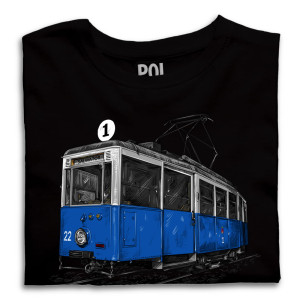 koszulka tramwaj KONSTAL N dzieci krakowski look