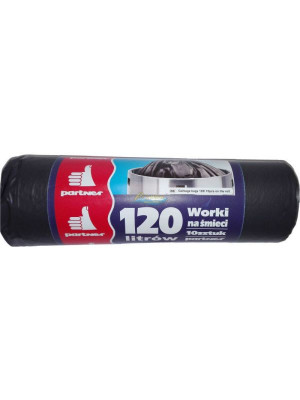 Partner Worki na Śmieci LDPE 120 L 10 szt