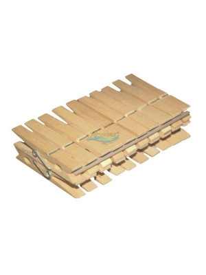 York Klamerki Drewniane Eco 20 szt