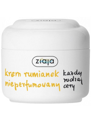 Ziaja krem do każdego rodzaju cery, 50 ml, rumiankowy, nieperfumowany