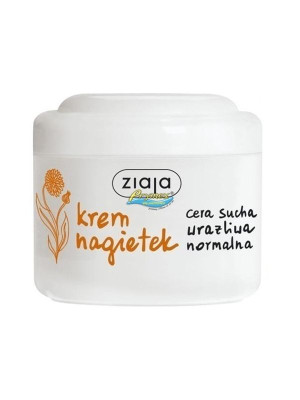 Ziaja krem do cery normalnej, wrażliwej, suchej, 50 ml, nagietkowy, nieperfumowany
