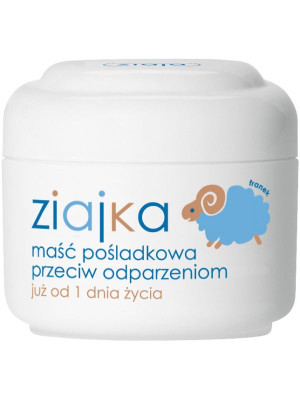 Ziajka maść pośladkowa przeciw odparzeniom dla dzieci 50 ml już od 1-go roku życia