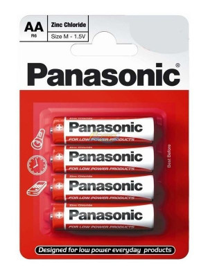 Panasonic Baterie AA 1.5V R6 4 szt