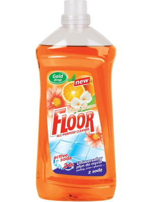 Floor płyn uniwersalny z sodą, 1,5 L, Orange Blossom