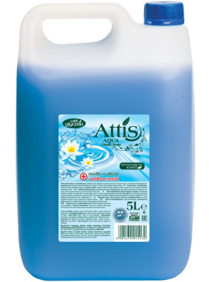 Attis mydło w płynie, 5 L, z gliceryną, antybakteryjne