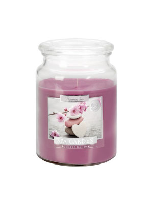 Świeca zapachowa w szkle duża Spa Garden SND99