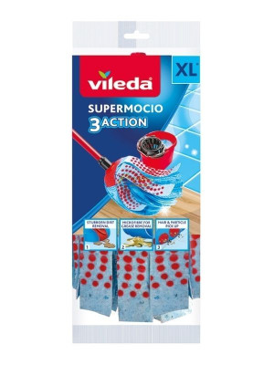 Vileda Wkład do Mopa Supermocio 3Action 1 szt