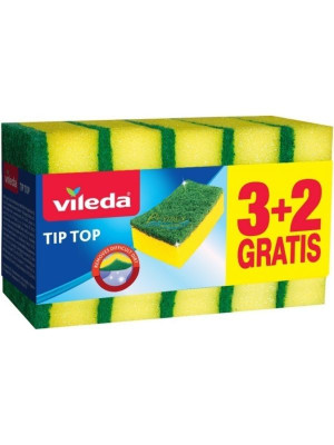 Vileda Zmywaki Kuchenne (7x9x3 cm) Tip-Top 5 szt