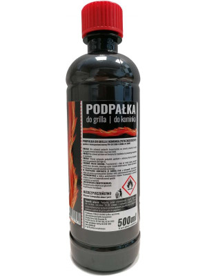 Podpałka do Grilla i Kominka w Płynie 500 ml