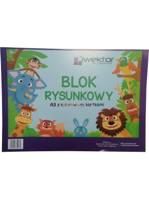 Blok Rysunkowy A3 Kolor