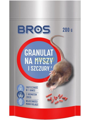Bros Granulat na Myszy i Szczury 200 g