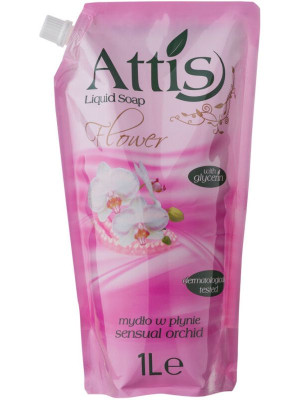 Attis mydło w płynie, 1 L, Orchidea