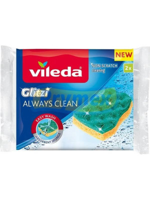 Vileda Gąbka Zmywak Wiskozowy 2 szt