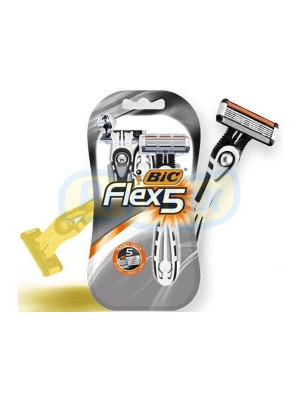 Bic maszynki do golenia jednorazowe, 3 szt, Flex 5