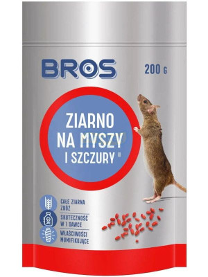 Bros Ziarno na Myszy i Szczury 200 g