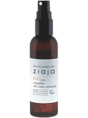 Ziaja mgiełka do ciała i włosów, 90 ml, Mango Fit