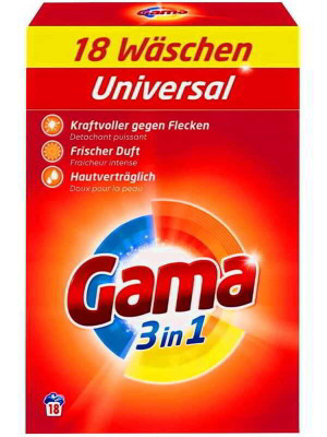Gama proszek do prania tkanin uniwersalny, 1,08 kg