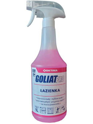 Goliat Pro płyn do czyszczenia łazienki, 1 L