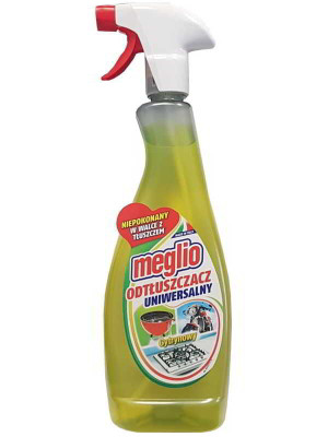Meglio uniwersalny płyn odtłuszczający z pompką, 750 ml, Cytrynowy