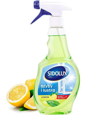 Sidolux płyn do mycia szyb i luster, 500 ml, Cytryna