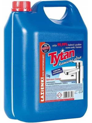 Tytan płyn do mycia łazienek Kamień i Rdza, 5 kg