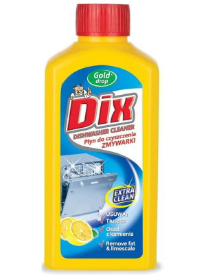Dix płyn do czyszczenia zmywarki, 250 ml, Cytryna
