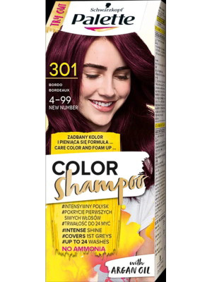 Palette szampon koloryzujący do włosów, 301 bordo