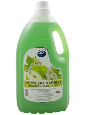 4U płyn do kąpieli, 4 L, Zielone Jabłuszko
