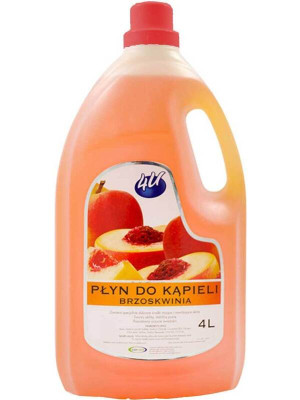 4U płyn do kąpieli, 4 L, Brzoskwinia