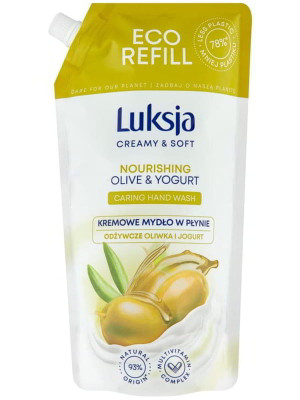 Luksja mydło w płynie, zapas 900 ml, Olive & Yoghurt