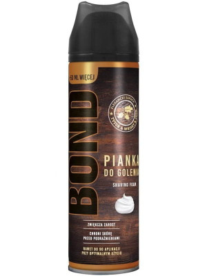 Bond pianka do golenia dla mężczyzn, 250 ml, Whisky