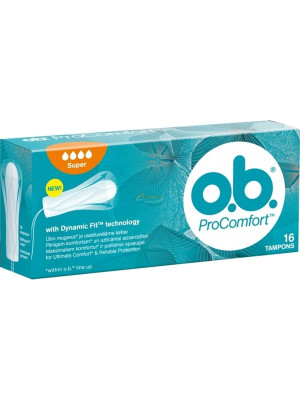 OB Tampony ProComfort Super 16 szt